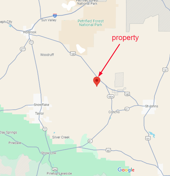 NE4 of the W2 N2 of the Tract 22, Ranch of the White Mountains Unit A-1 photo 5