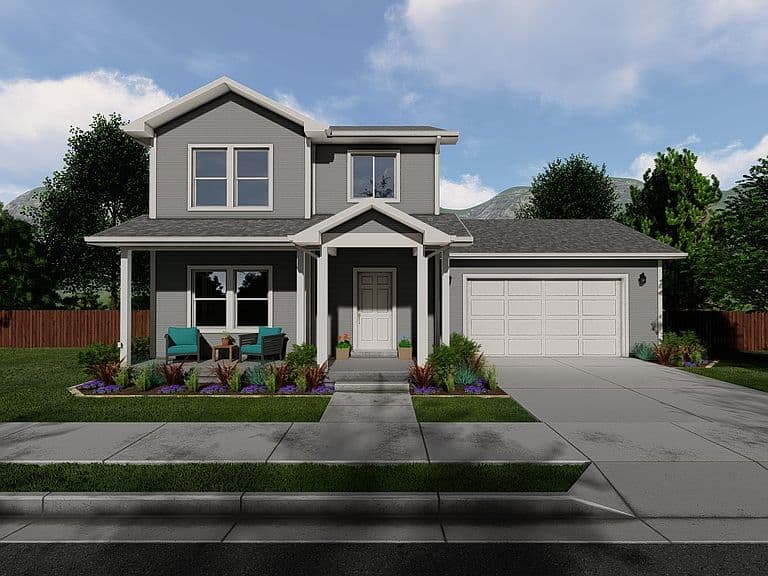 Leighton (Finished Basement) Plan, Peak View Estates | OLO Builders photo 5