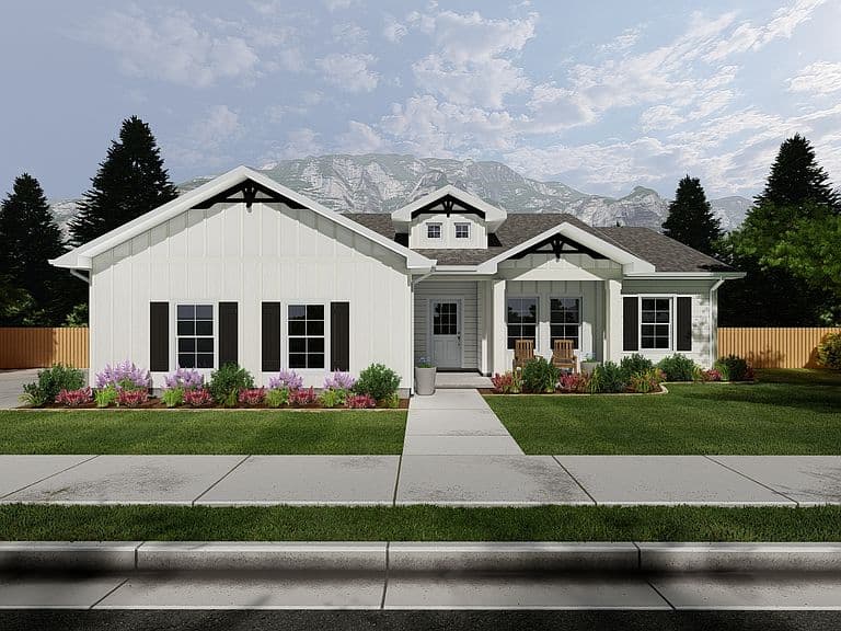 Knighton (Finished Basement) Plan, Peak View Estates | OLO Builders photo 4