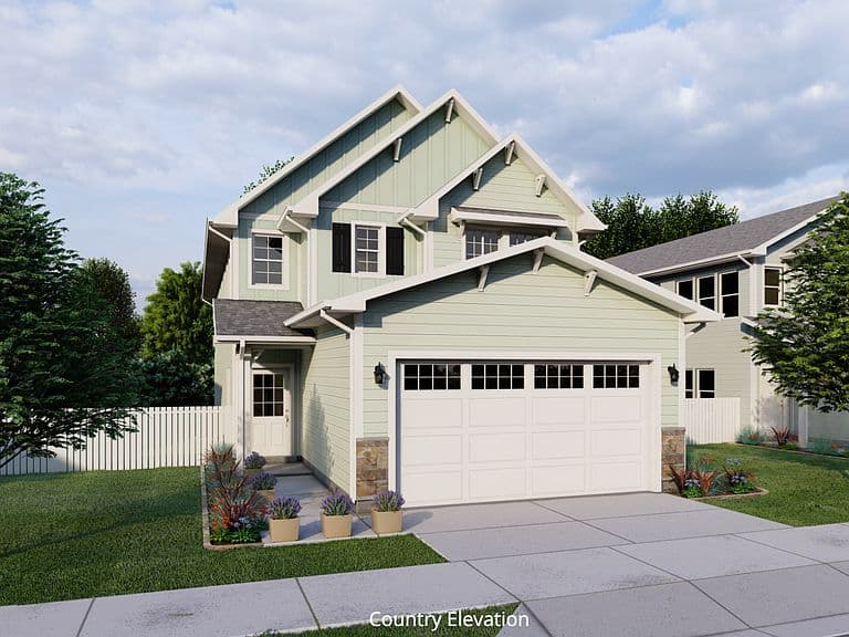 Hyland (Finished Basement) Plan, Peak View Estates | OLO Builders photo 2