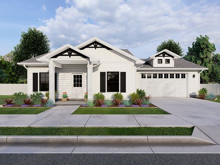 Oakfield (Unfinished Basement) Plan, Peak View Estates | OLO Builders photo 3