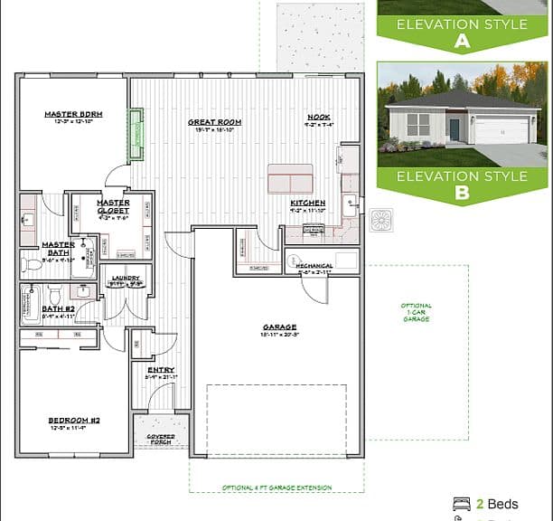 Yellowstone 2 Plan, Sheridan Hills photo 4