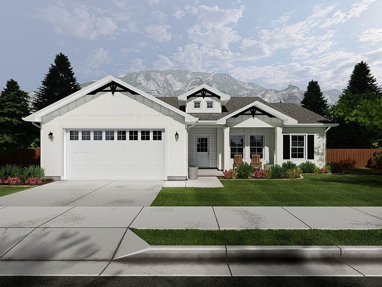 Knighton (Finished Basement) Plan, Peak View Estates | OLO Builders photo 3