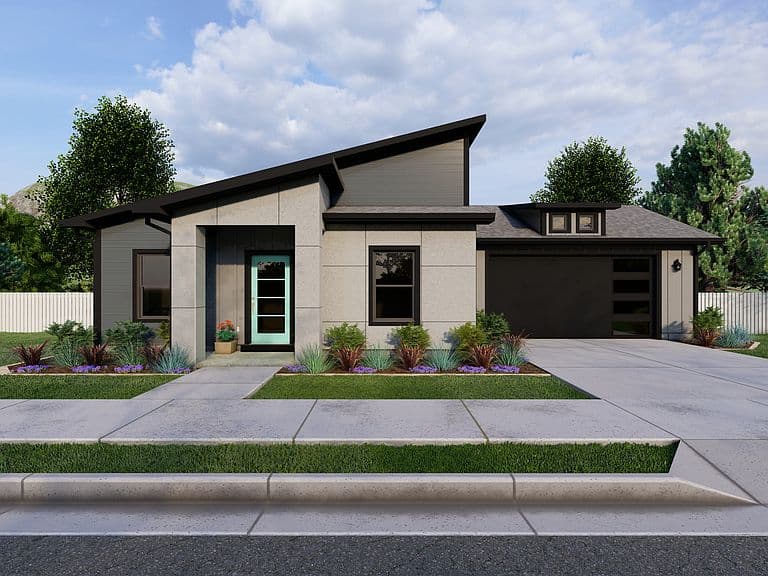 Oakfield (Unfinished Basement) Plan, Peak View Estates | OLO Builders photo 5