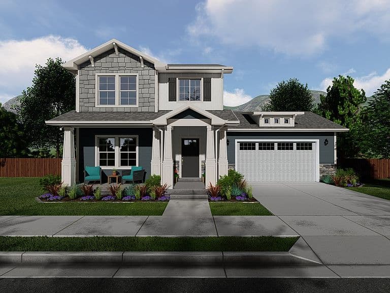 Leighton (Finished Basement) Plan, Peak View Estates | OLO Builders photo 1