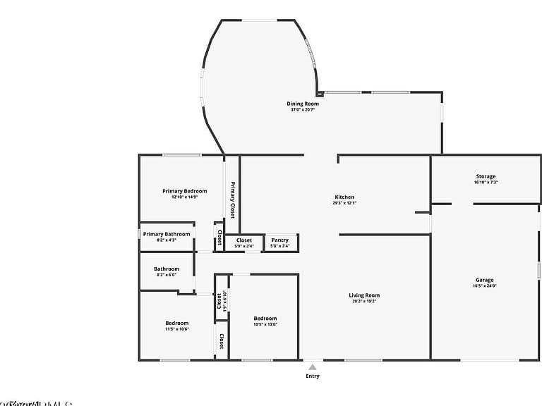 1406 W ANDERSON Drive photo 3