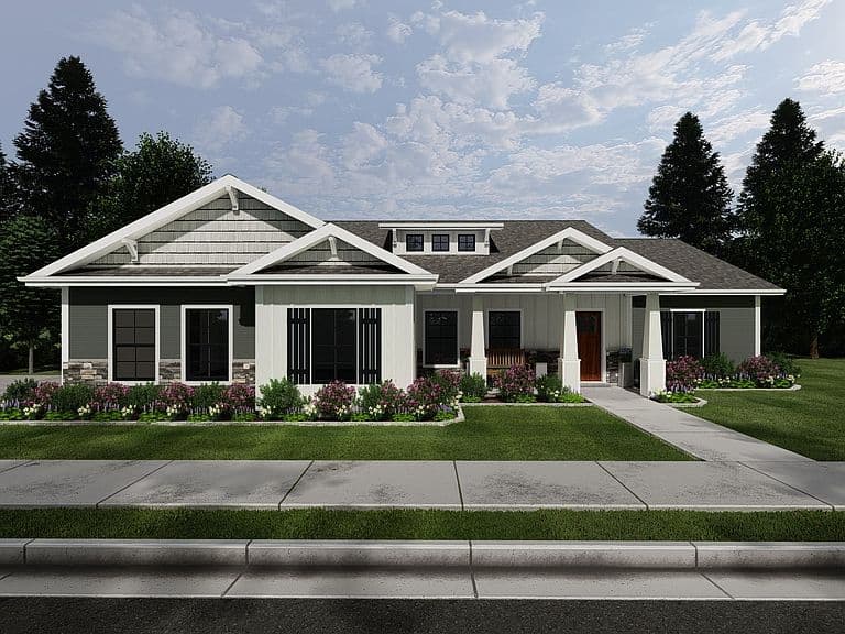 Vanbrough (Unfinished Basement) Plan, Peak View Estates | OLO Builders photo 2