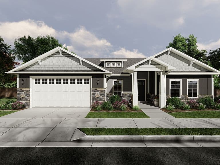 Brantwood (Unfinished Basement) Plan, Peak View Estates | OLO Builders photo 5