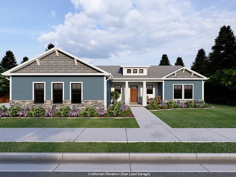 Everley (Unfinished Basement) Plan, Peak View Estates | OLO Builders photo 3