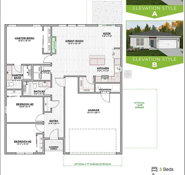 Yellowstone 1 Plan, Sheridan Hills photo 4