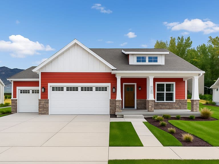 Westbrook (Finished Basement) Plan, Peak View Estates | OLO Builders photo 1