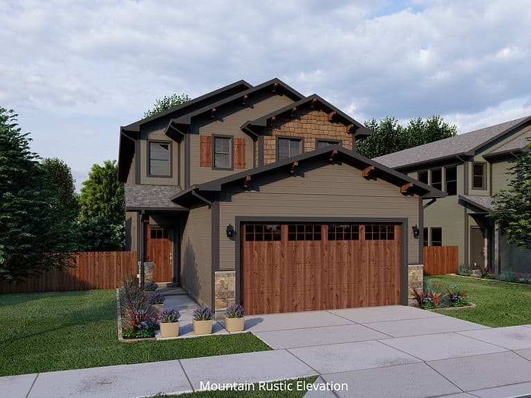 Hyland (SOG) Plan, Peak View Estates | OLO Builders photo 2