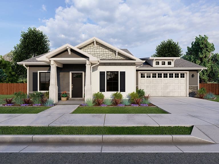 Oakfield (Unfinished Basement) Plan, Peak View Estates | OLO Builders photo 1