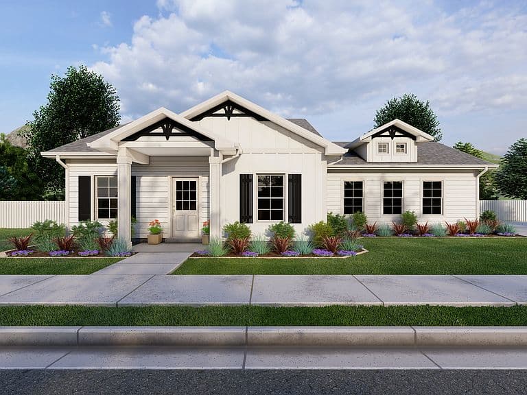 Oakfield (Unfinished Basement) Plan, Peak View Estates | OLO Builders photo 4