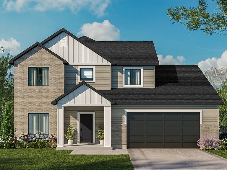 Willow- Unfinished Basement Plan, Simplicity photo 1