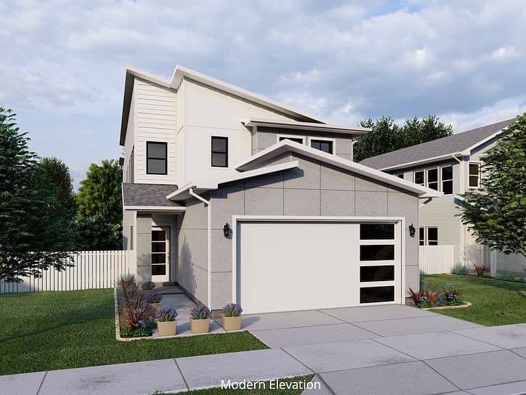 Hyland (Unfinished Basement) Plan, Peak View Estates | OLO Builders photo 4