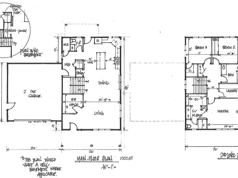 Aries Plan - With Basement Plan, Meadows Edge photo 3